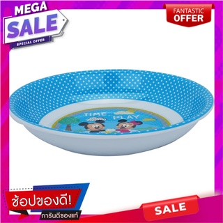 จานเมลามีนลึก 7.5" SUPERWARE MICKEY BRIGHT MOMENTS อุปกรณ์ใส่อาหาร MELAMINE DEEP PLATE 7.5" SUPERWARE MICKEY BRIGHT MOME