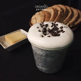 เมล็ดเชีย 250กรัม Organic garden Chia Seeds 250g (ช่วยให้อิ่มท้อง,ลดน้ำหนัก,มีไฟเบอร์)