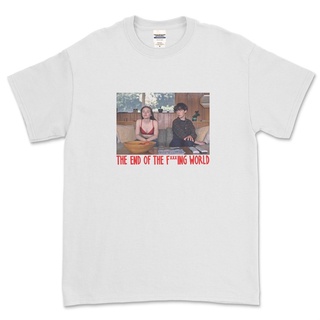 เสื้อยืด ลาย THE END OF FUCKING THE WORLD