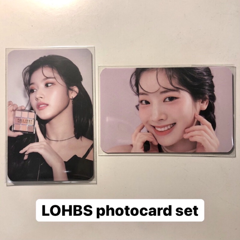 TWICE ชุดโฟโต้การ์ด Sana & Dahyun Apieu Lohbs