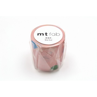 mt fab die-cutting stretchable shape (MTKT1P15) / เทปตกแต่งวาชิ ลาย die-cutting stretchable shape แบรนด์ mt masking tape