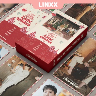 Linxx โปสการ์ด อัลบั้มรูปศิลปินเกาหลี Bts Little Wishes Series 55 ชิ้น