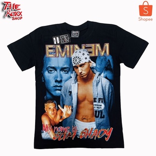 เสื้อยืดคอกลมเสื้อวง  Eminem MS-156 เสื้อวงดนตรี เสื้อวงร็อค เสื้อนักร้องS-4XL