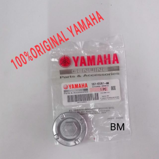 YAMAHA LC135 /Y15ZR /FZ150 /R15 PLUG DRAIN /ENGINE OIL NUT /NUT MINYAK HITAM. หมายเลขชิ้นส่วน 1S7-E5
