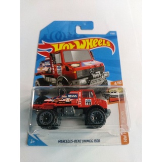 รถเหล็ก Hotwheels MERCEDES BENZ UNIMOG 1300 (ib33)