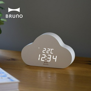 🚚 พร้อมส่ง นาฬิกาตั้งโต๊ะ BRUNO Cloud Clock LED  BCA030 นาฬิกา LED นาฬิกาปลุก ปฏิทินตั้งโต๊ะ ของขวัญ ของชำร่วย