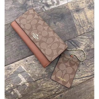 Coach TRIFOLD WALLET IN SIGNATURE (COACH F53763)