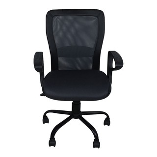 Office chair OFFICE CHAIR ELLA W-135 BLACK/GRAY Office furniture Home &amp; Furniture เก้าอี้สำนักงาน เก้าอี้สำนักงาน FURDIN