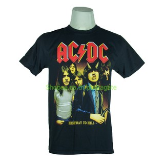 เสื้อวง Ac/Dc เสื้อไซส์ยุโรป acdc เอซี/ดีซี PTA467 เสื้อวงดังๆ วินเทจ