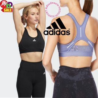 Adidas - ใหม่ สปอร์ตบรา มีเดียมซัพพอร์ต ฟองน้ำถอดได้ ADIDAS BELIEVE THIS MEDIUM-SUPPORT REFLECTIVE BRA GR8251 GR8250