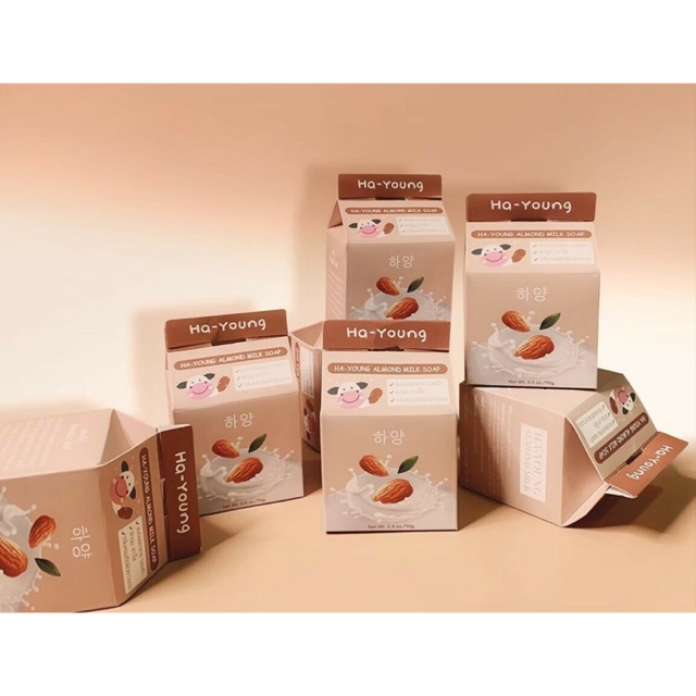 HA-YOUNG  ALMOND MILK SOAP