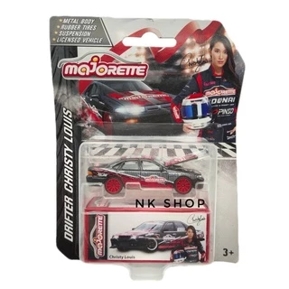 Majorette รุ่น NISSAN CEFIRO A31 Drifter Christy Louis ลิขสิทธิ์แท้ 100% ล้อยาง โมเดลรถเหล็ก เปิดกระโปรงรถได้ MJ84012STH