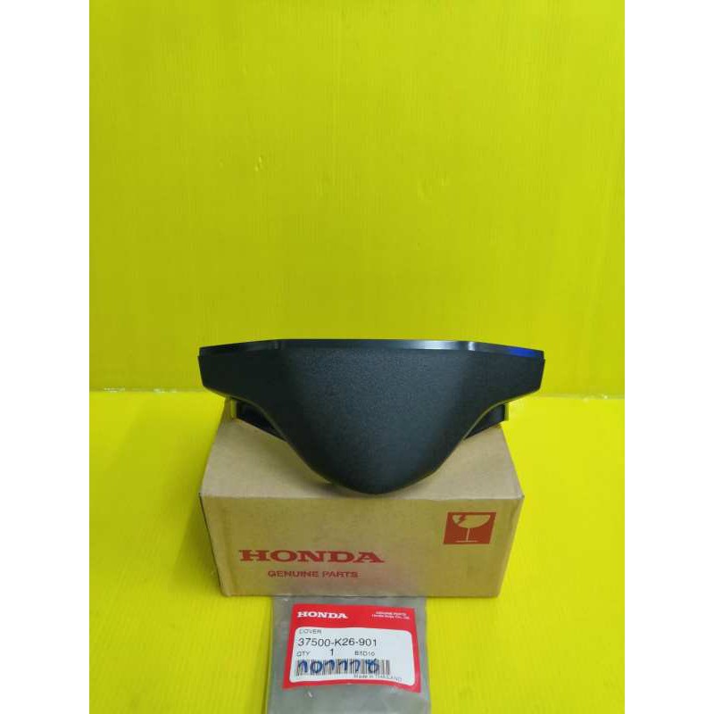 ฝาครอบไมล์ล่าง MSX ตัวเก่า สีดำด้านแท้เบิกศูนย์HONDA ส่งฟรี K26