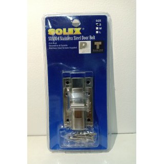 Solex กลอนสแตนเลส304 ห้องน้ำ