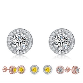 ต่างหูแฟชั่นประดับเพชร  AAA Cubic Zirconia Fashion Earring Jewelry