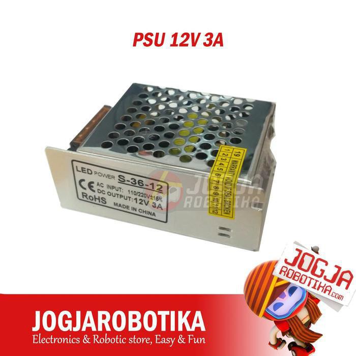 พาวเวอร์ซัพพลาย 12V PSU Net 12V 3A 5A Switching SMPS - เลือก