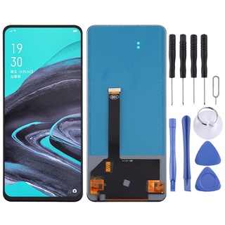 อะไหล่หน้าจอ LCD TFT พร้อมดิจิไทเซอร์ แบบเต็มจอ สําหรับ OPPO Reno2 (ไม่มีลายนิ้วมือระบุ)