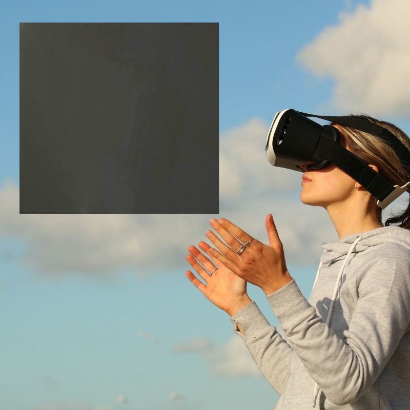 QUIM Linear Polarization Polarizer Polarized Filter Polarizing Film Sheet สําหรับ LCD