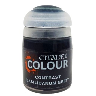 Citadel : CONTRAST : BASILICANUM GREY (24ML) สีอะคริลิคสำหรับทาโมเดล