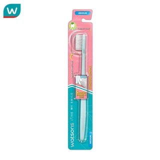 Watsons วัตสัน แปรงสีฟัน สแตนดาร์ด คอมแพ็ค (มีเดียม) 1ด้าม