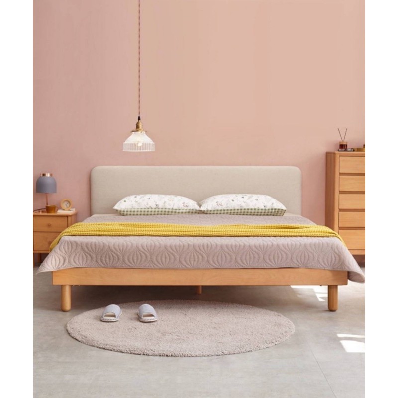 Ryujin Bed เตียงไม้จริง