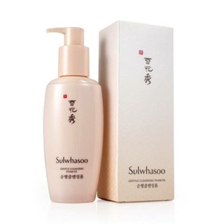 Sulwhasoo Gentle Cleansing Foam EX 200ml ผลิตภัณฑ์ โฟมล้างหน้าสูตรอ่อนโยน ที่อุดมด้วยคุณค่าของสมุนไพร.