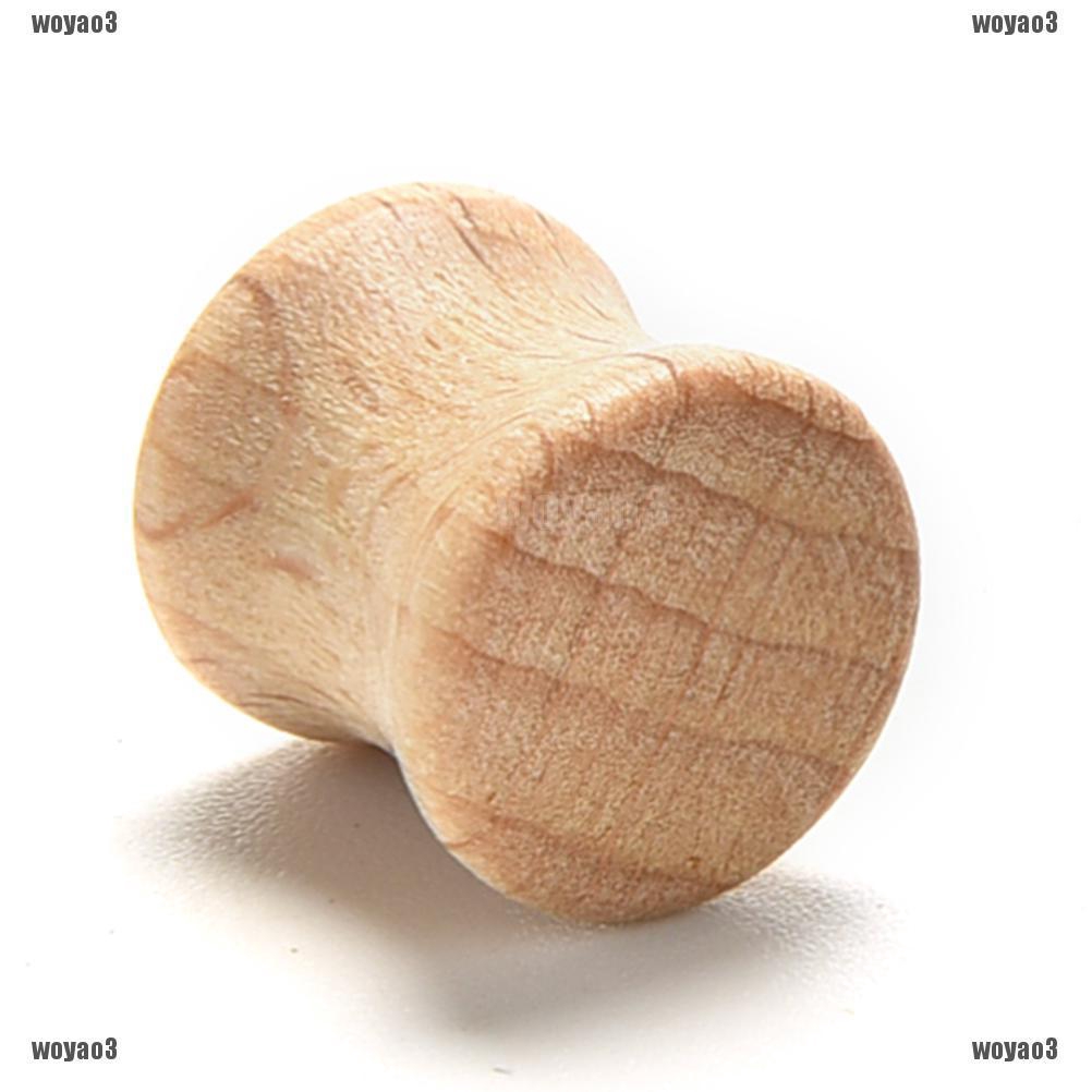 Ear GaugesEar Solid Natural wood จิวหู☆ woyao3.th ThaiPick