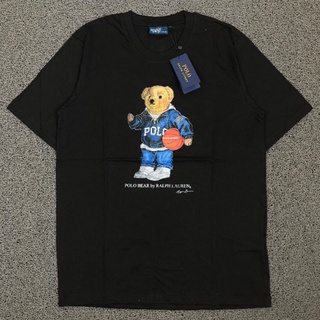 เสื้อยืดโปโล พิมพ์ลาย DISTRO POLO RALPH LAURENT BEAR BASCKET สําหรับผู้ชาย