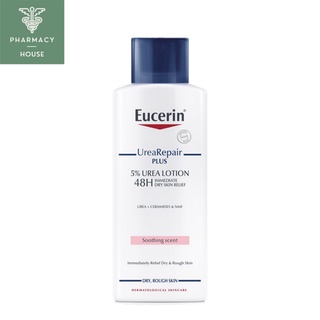 Eucerin Urea Repair plus 5% Urea Lotion 48H Long-Lasting Hydration 250 ml.