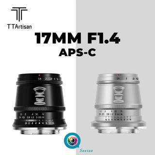 TTArtisan 17mm F1.4 APS-C กล้องเลนส์โฟกัส MF มุมกว้างสำหรับ Canon EOS-M Sony E Fujifilm X M43 L Mount