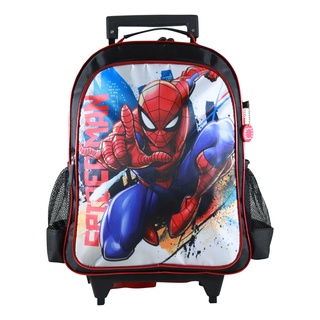 SPIDERMAN Trolley Backpack กระเป๋าล้อลาก15 นิ้วสไปเดอร์แมน   SPM31 603