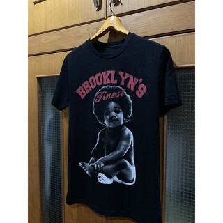 เสื้อยืดผ้าฝ้าย เสื้อวงมือสอง NOTORIOUS BIG BIGGIE Size M มือ2