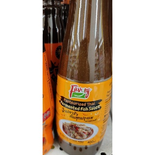 น้ำปลาร้าต้มสุก ปรุงรส NAAM PLA RAA - Pasteurised Thai Fermented Fish 🐟 Sauce   400g