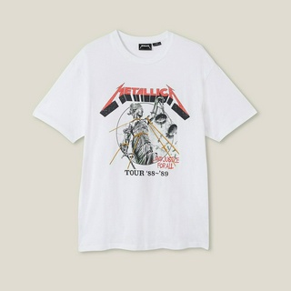 เสื้อ COTTO ON METALLICA Loose Fit Music T-Shirt