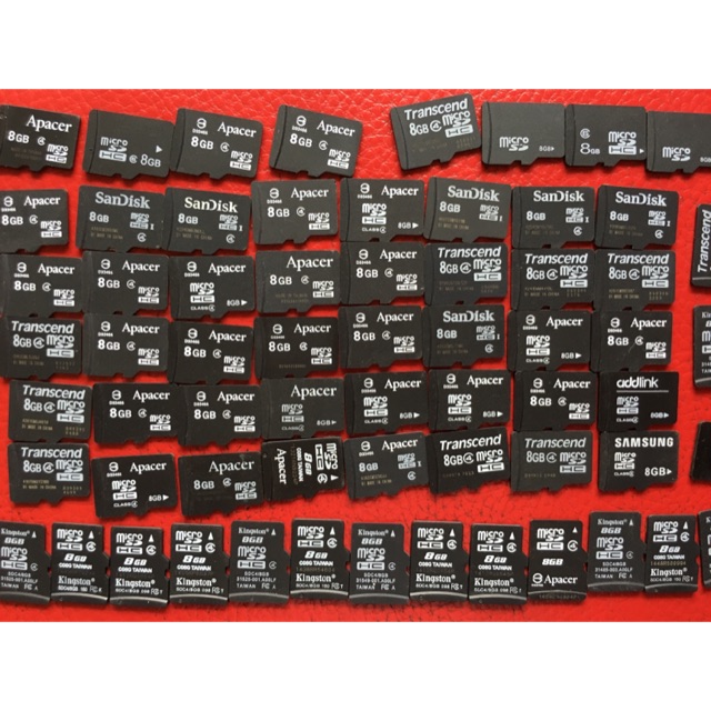 การ์ดหน่วยความจํา class4 และ class6 8gb