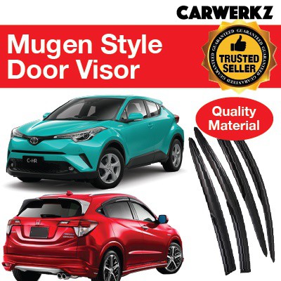 กระบังหน้าสไตล์ Mugen สําหรับ Honda Vezel และ HRV