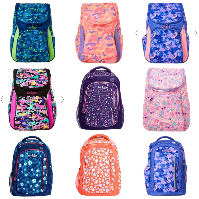 Smiggle 🌸 เป้ 18” Access Backpack