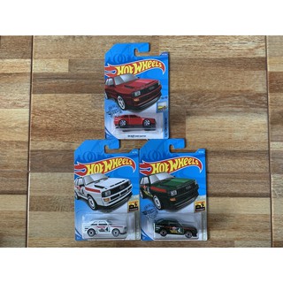 Hotwheels 84 Audi Sport Quattro ทั้งชุด 3 คัน