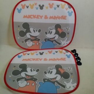 ม่านบังแดดด้านข้างรถ มิกกี้ Mickey 1 set มี 2 อัน