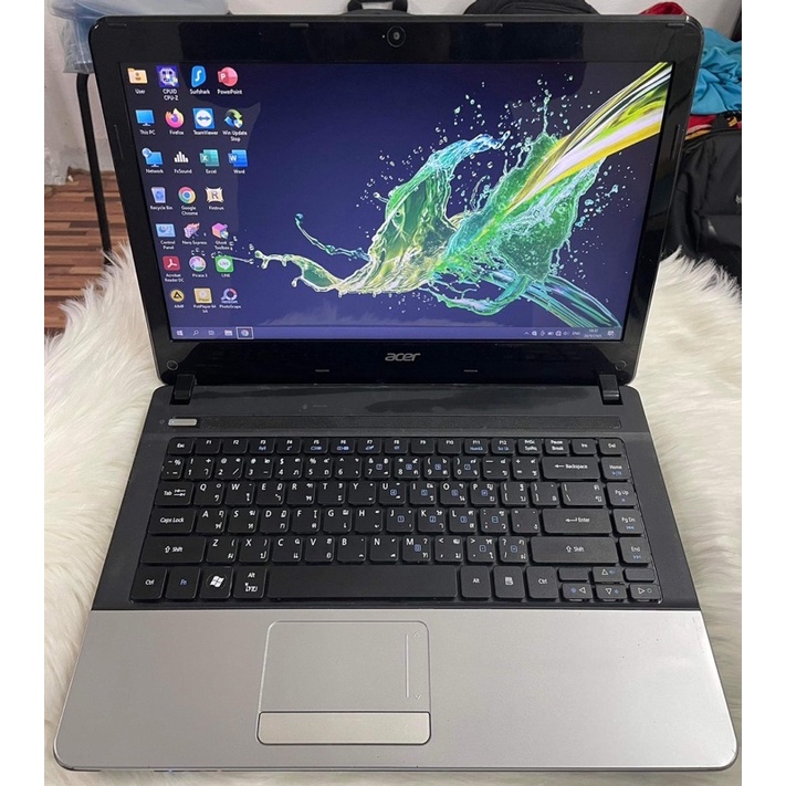 โน๊ตบุ๊คมือสอง Notebook Acer CPU i5 สภาพสวยพร้อมใช้งาน