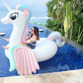 ห่วงยางแฟนซี เเพยาง เเพเเฟนซี โพนี่ รูปยูนิคอร์น Unicorn Rainbow Pony แพโพนี่ แพยางโพนี่ พร้อมส่ง