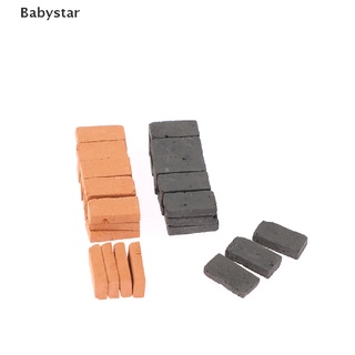 ((Babystar)) ขายดี โมเดลอิฐจิ๋ว Diy สําหรับตกแต่งบ้านตุ๊กตา