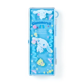 กล่องดินสอพลาสติก ด้านหน้าตกแต่งได้ ลาย Cinnamoroll cn / Cinnamoroll