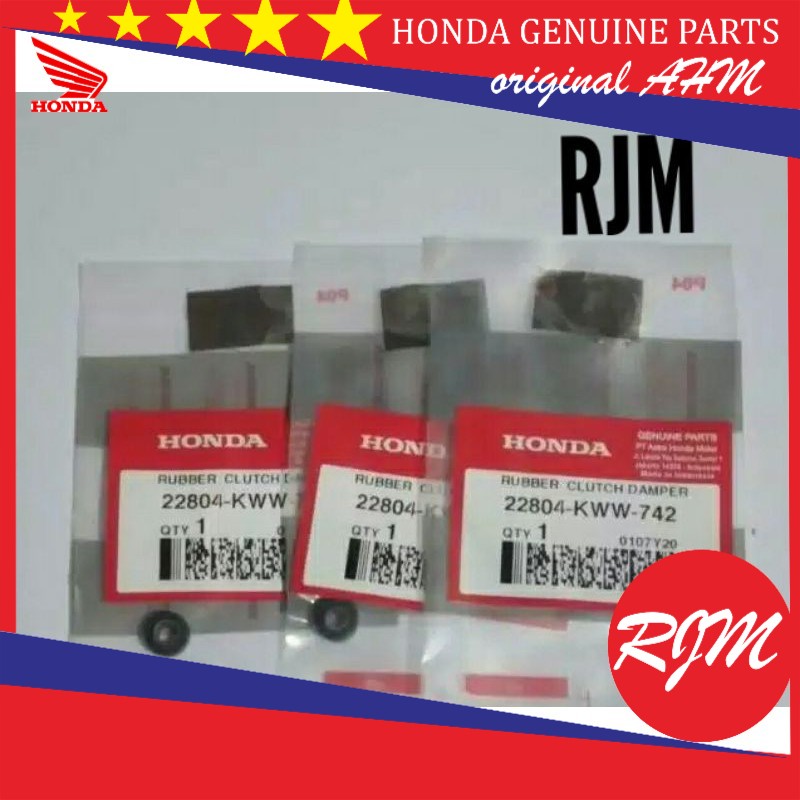 ยางอัตโนมัติคู่ยางยางคลัทช์ Damper Supra x,Blade,suprax 125 New Helmint 22804-KWW-742