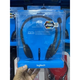 Headset Logitech Stereo H111 (Black) สินค้ารับประกัน 2 ปี