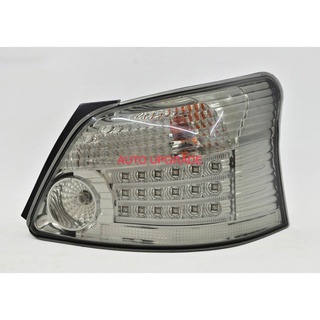 DEPO ไฟท้าย ไฟท้ายแต่ง LED TOYOTA VIOS 2007 2008 2009 2010 2011 2012 Smoke สโมค LED