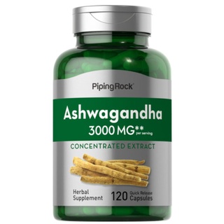 โสมอินเดีย Ashwagandha  3000 mg/serving 120 capsules