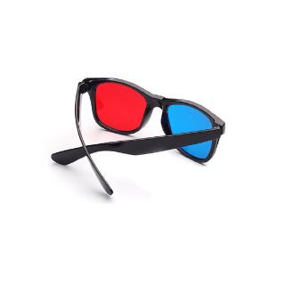 ^SD^ Universal 3D Glasses TV Movie Dimensional Anaglyph Video Frame 3D Glasses