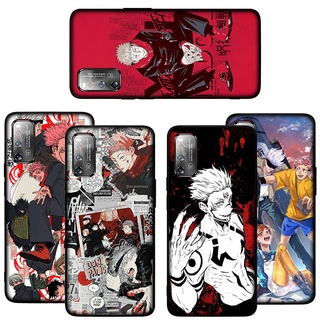 เคสโทรศัพท์มือถือแบบนิ่มลายการ์ตูนอนิเมะสําหรับ Bo66 Jujutsu Kaisen Realme 6 6I 5 5I 5S 3 2 A5 Pro V15 Gt Realme5I