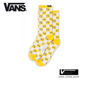 ถุงเท้าVANS THE SIMPSONS X VANS CHECK EYES SOCK CHECK EYES สินค้ามีประกันแท้